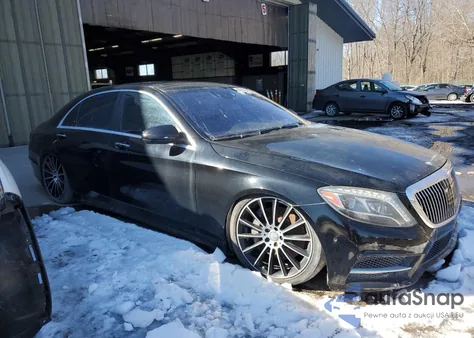 2015 Mercedes-Benz S 550 from USA, damaged, VIN WDDUG8CB0FA189718
